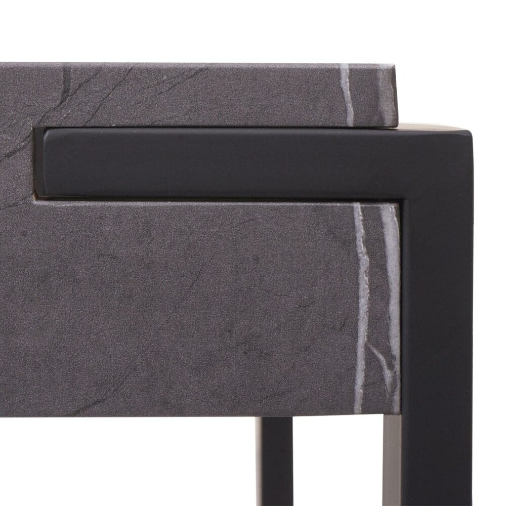 Couchtisch JAM-L53 Beistelltisch Metall 43x110x64cm