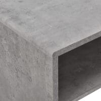 Couchtisch Trier 100x40x40 cm mit Ablage Betonoptik