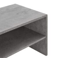 Couchtisch Trier 100x40x40 cm mit Ablage Betonoptik