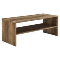 Couchtisch Trier 100x40x40 cm mit Ablage Holzfarben