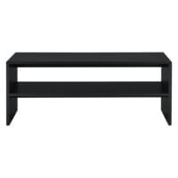 Couchtisch Trier 100x40x40 cm mit Ablage Schwarz