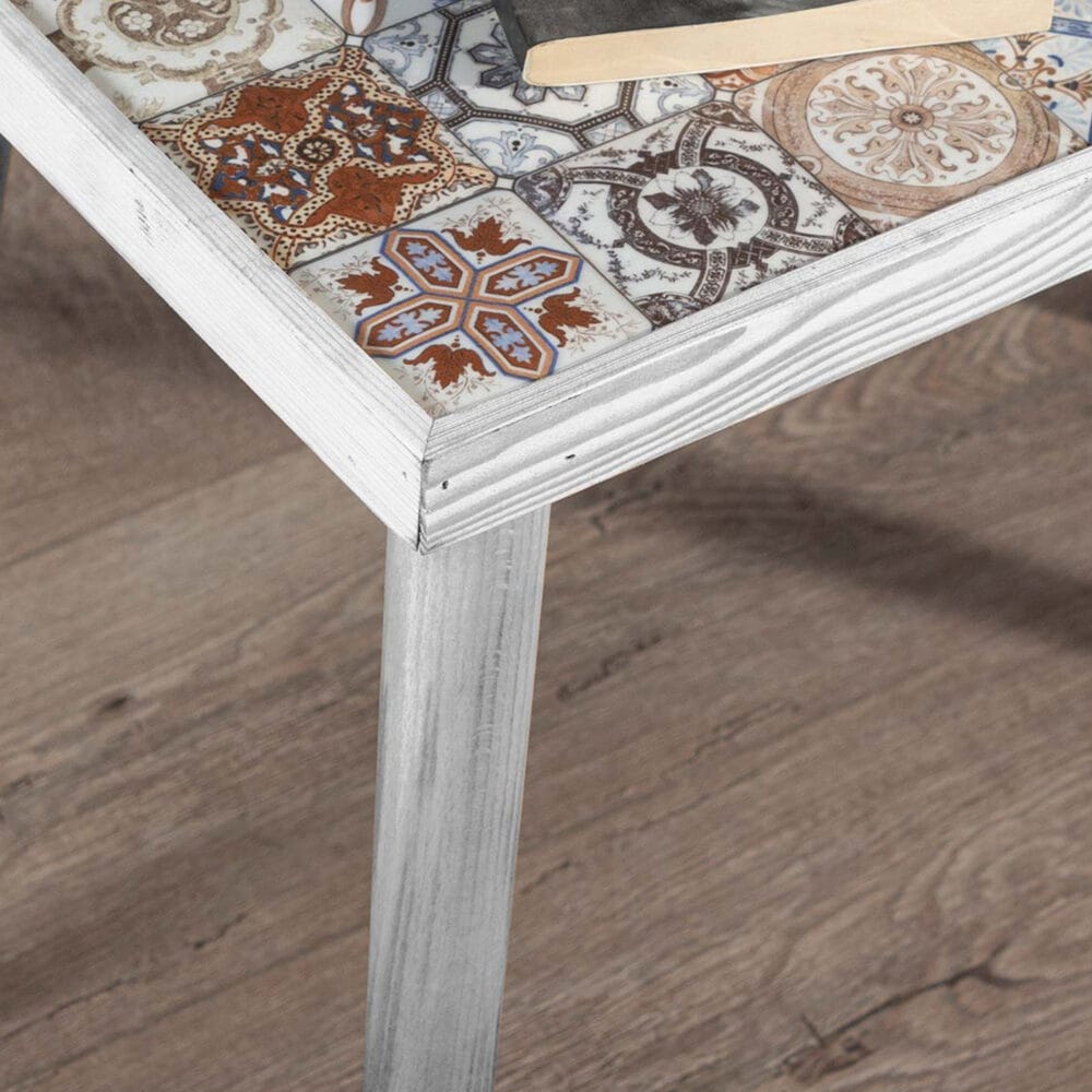 Couchtisch Gotland 45x62x32cm Weiss