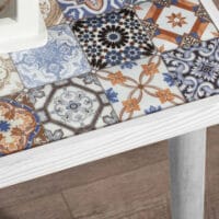 Couchtisch Gotland 45x62x32cm Weiss