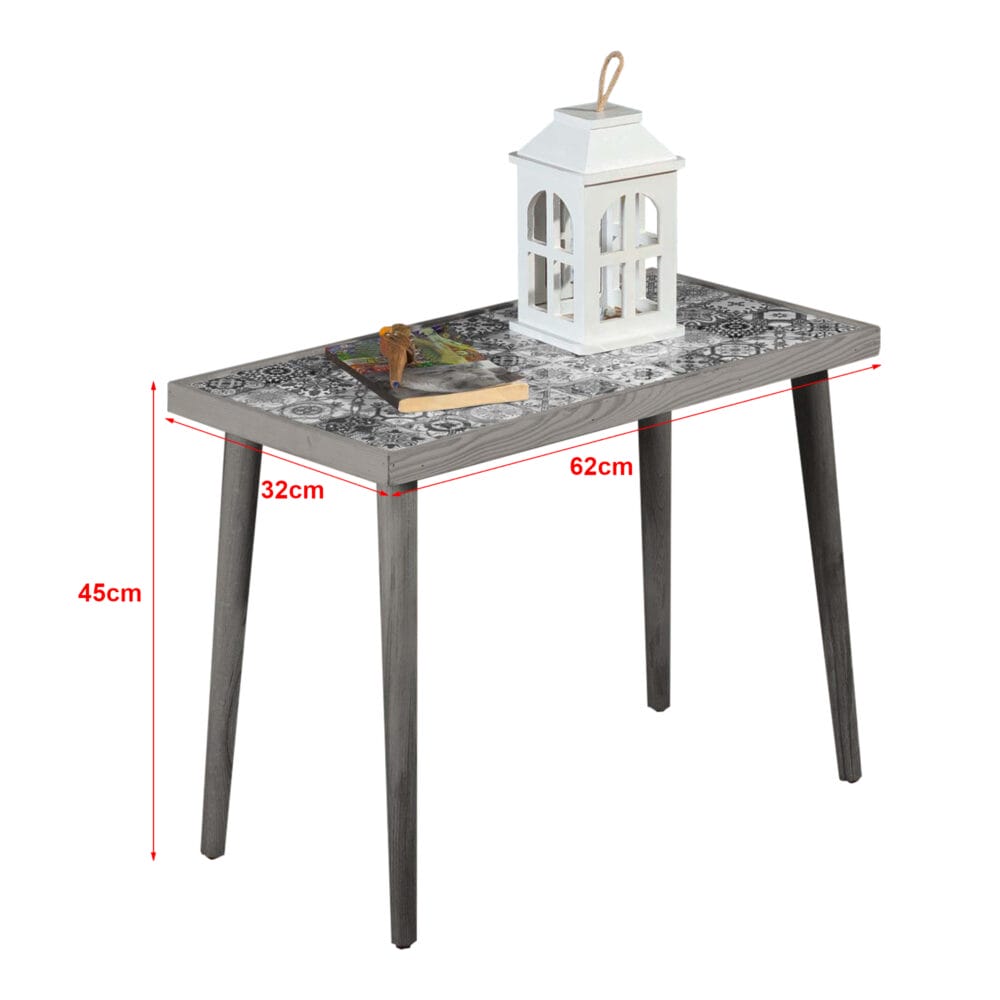 Couchtisch Gotland 45x62x32cm Grau