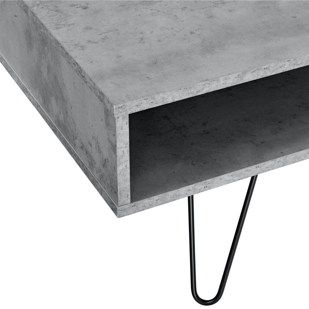 Couchtisch Moreno 110x60x35 cm Betonoptik