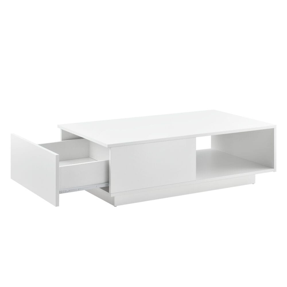 Couchtisch Biskra 95x55x31 cm Weiss