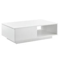 Couchtisch Biskra 95x55x31 cm Weiss