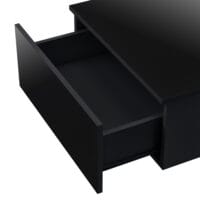 Couchtisch Biskra 95x55x31 cm Schwarz