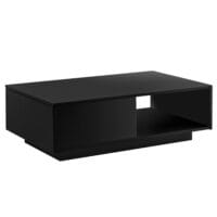 Couchtisch Biskra 95x55x31 cm Schwarz