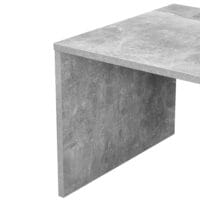 Couchtisch Bollnäs 90x45x35 cm mit Ablagefach Betonoptik