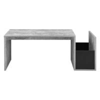 Couchtisch Bollnäs 90x45x35 cm mit Ablagefach Betonoptik