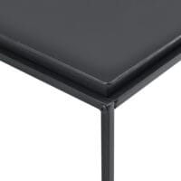 Couchtisch Nyker 47x100x50 cm Industriedesign Schwarz