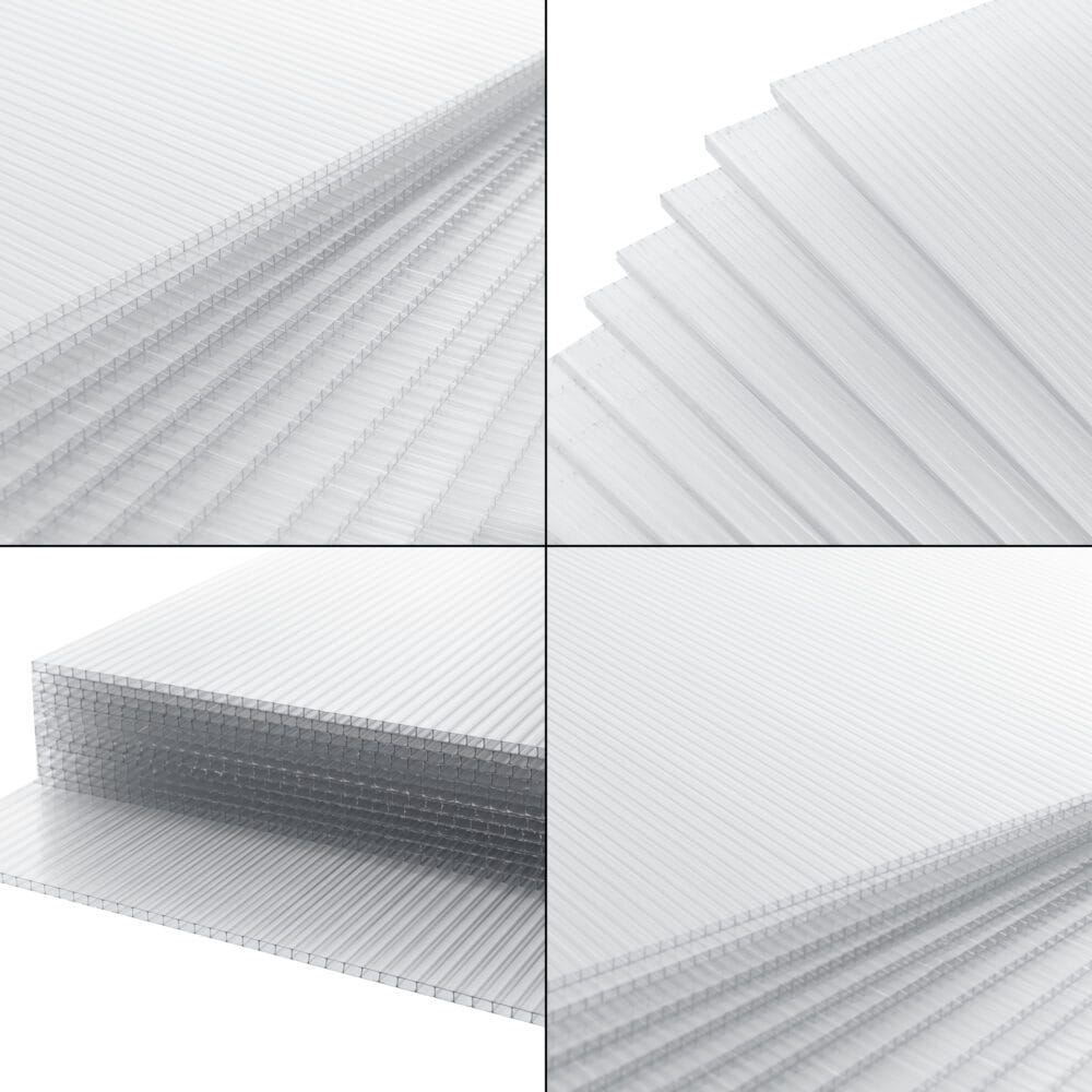 Hohlkammerstegplatten Otterlo 14-tlg. 121x60.5cm