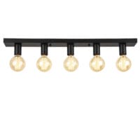 Deckenlampe Deckenleuchte Korinth 5-Flammig Rund Metall E27