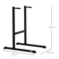 Dipstation Dipständer Dip Stangen 104x70,5x122cm