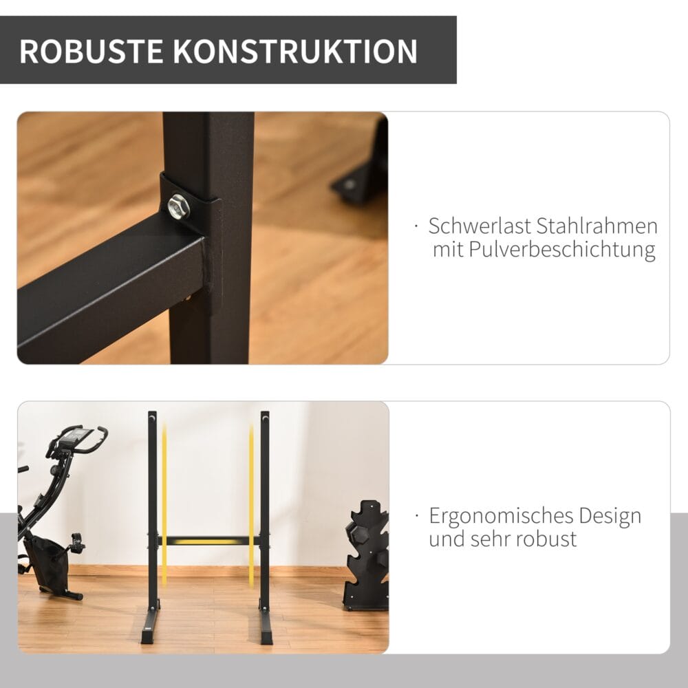 Dipstation Dipständer Dip Stangen 104x70,5x122cm