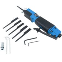 Druckluft-Karosseriesäge Stichsäge - 6 Sägeblätter