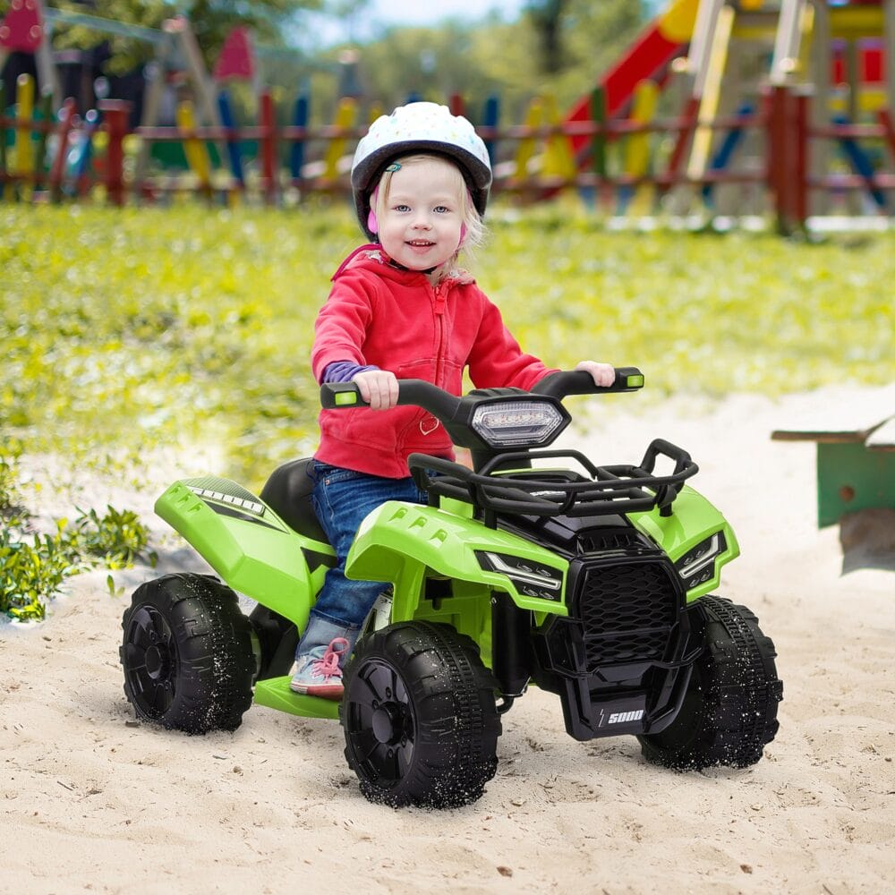 Elektro-Quad Elektroauto Kinderauto Grün