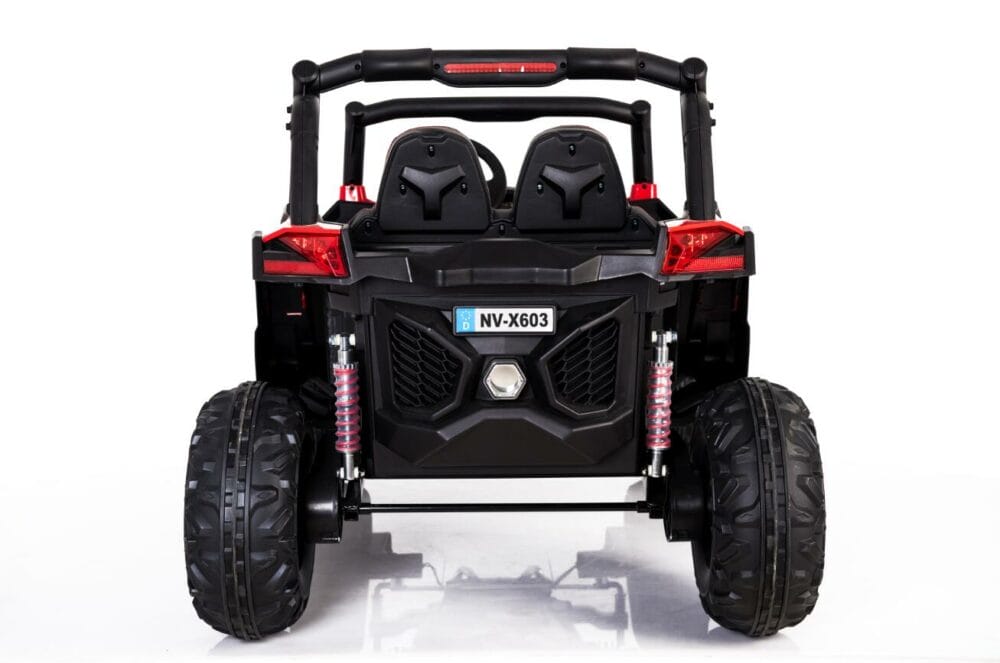 Elektroauto Elektro UTV Auto Deluxe 4x 35W ~ blau