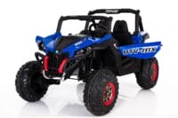 Elektroauto Elektro UTV Auto Deluxe 4x 35W ~ blau