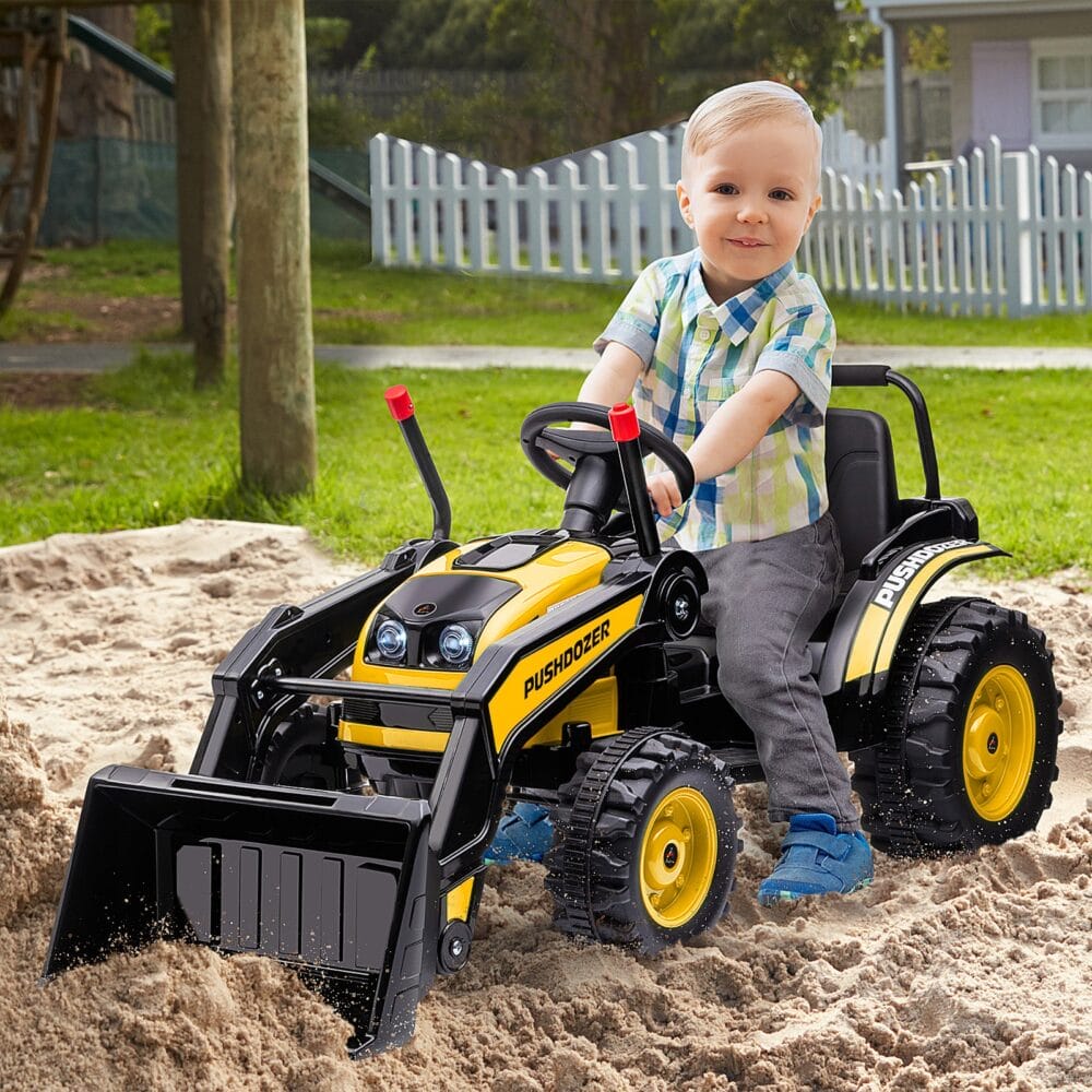 Elektroauto Kinderauto Bagger Traktor Frontlader