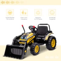 Elektroauto Kinderauto Bagger Traktor Frontlader