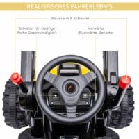 Elektroauto Kinderauto Bagger Traktor Frontlader