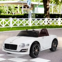 Elektroauto Kinderauto Bentley Continental weiss