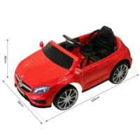 Elektroauto Kinderauto Mercedes Benz AMG rot