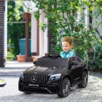 Elektroauto Kinderauto Mercedes-Benz schwarz 115 x 70 x 55 cm