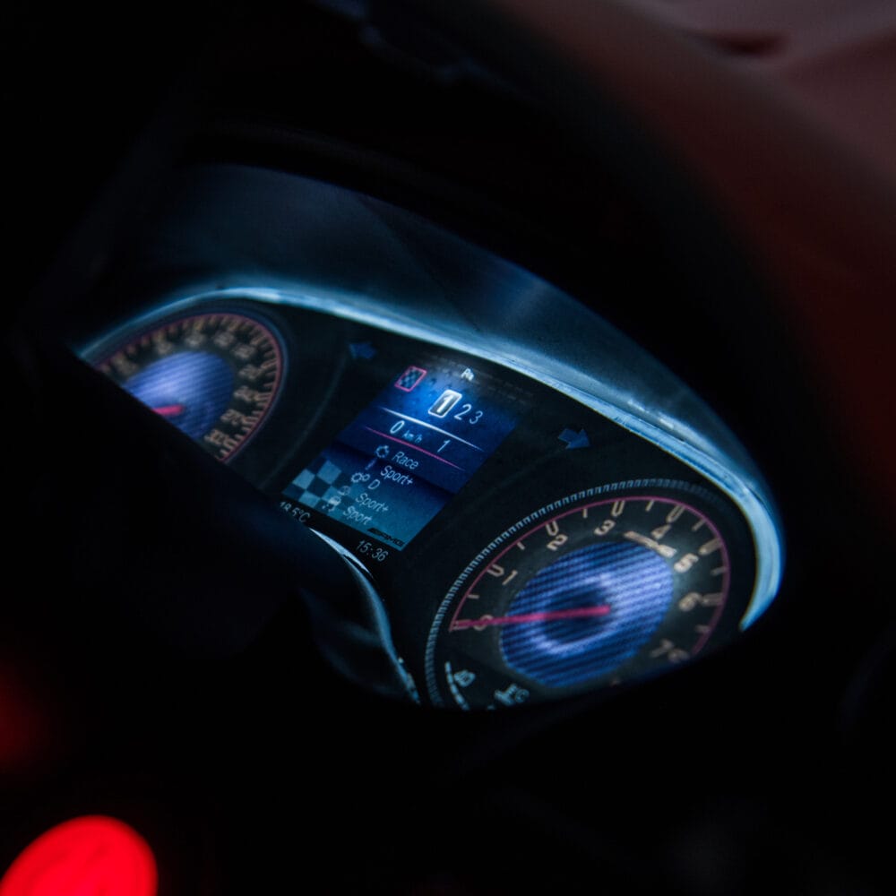 Elektroauto Kinderauto Mercedes GTR lizenziert rot