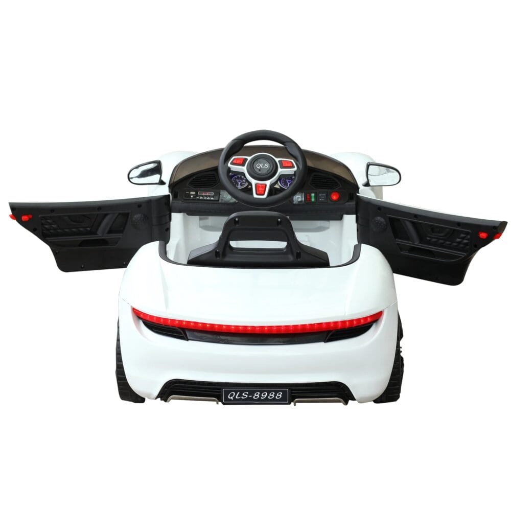 Elektroauto Kinderauto mit Fernbedienung weiss