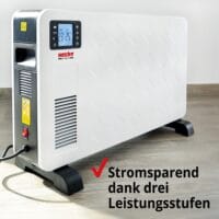 Elektroheizung mit Fernbedienung & Zeitschaltuhr & Thermostat