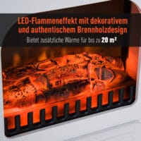 Elektrokamin Kaminofen Flammeneffekt 41.5x28x54.8cm