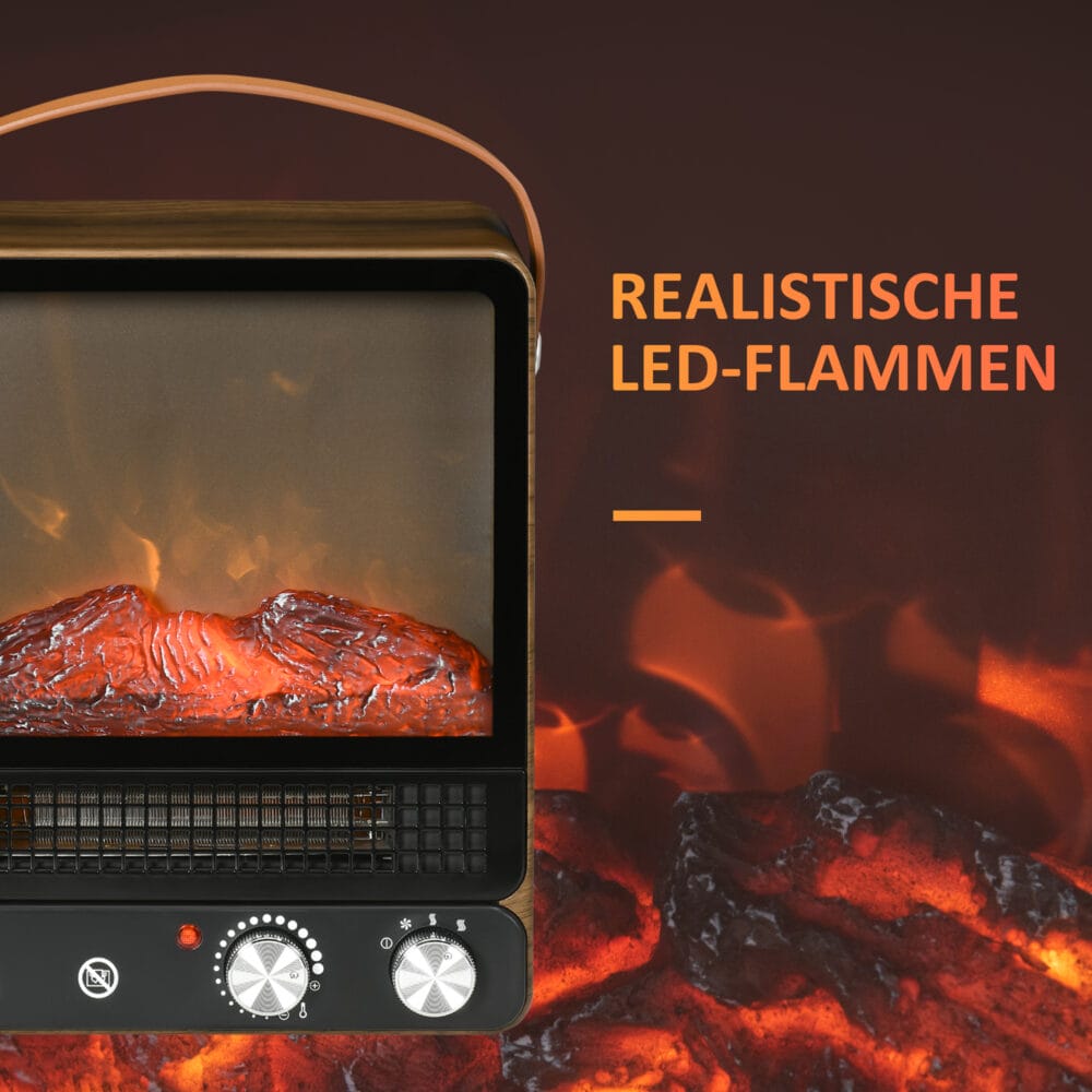 Elektrokamin mit Flammeneffekt