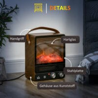 Elektrokamin mit Flammeneffekt