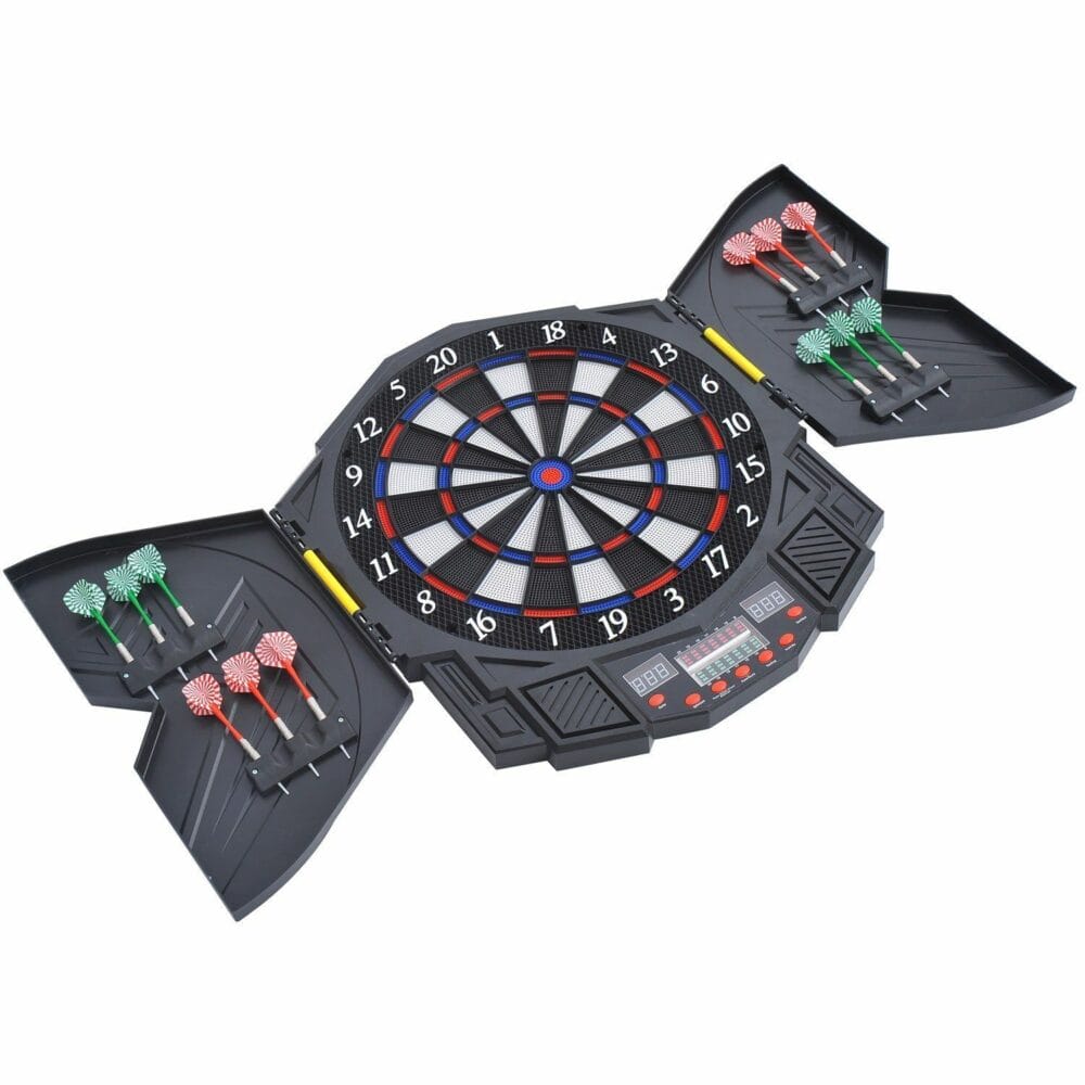 Elektronische Dartscheibe Dart inkl. 12 Pfeile