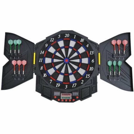 Elektronische Dartscheibe Dart inkl. 12 Pfeile