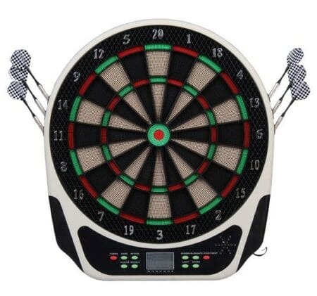 Elektronische Dartscheibe Dart inkl. 6 Pfeile