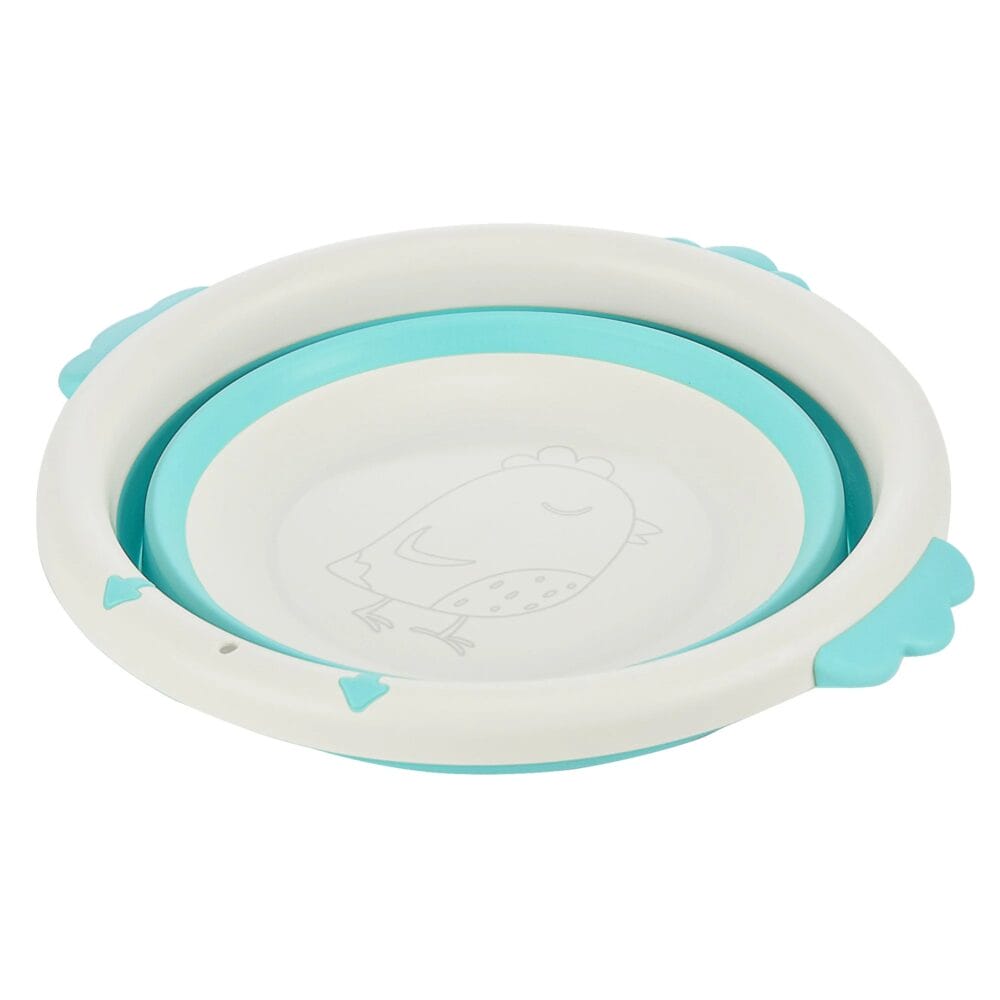 Ergonomische Babybadewanne Babywanne  - 3 Teilig grün