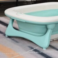 Ergonomische Babybadewanne Babywanne faltbar - Rutschfest