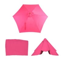 Ersatz-Bezug für Sonnenschirm Florida Ersatzbezug Ø3m pink