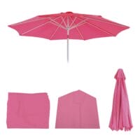 Ersatz-Bezug für Sonnenschirm N19 Ø3m Stoff/Textil 5kg pink