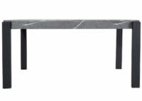 Esstisch JAM-L53 Industrial 140x80cm Marmor-Optik grau