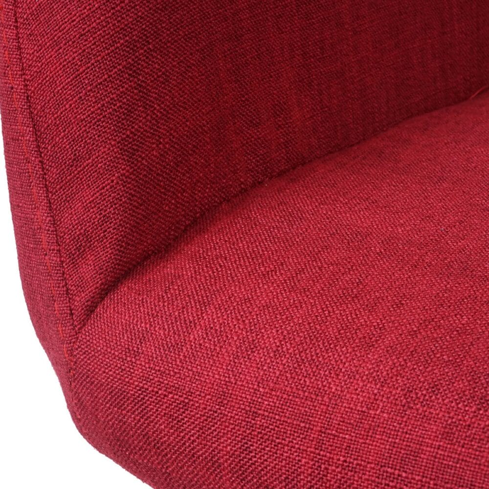 Esszimmerstuhl Altena Retro II ~ Textil purpurrot