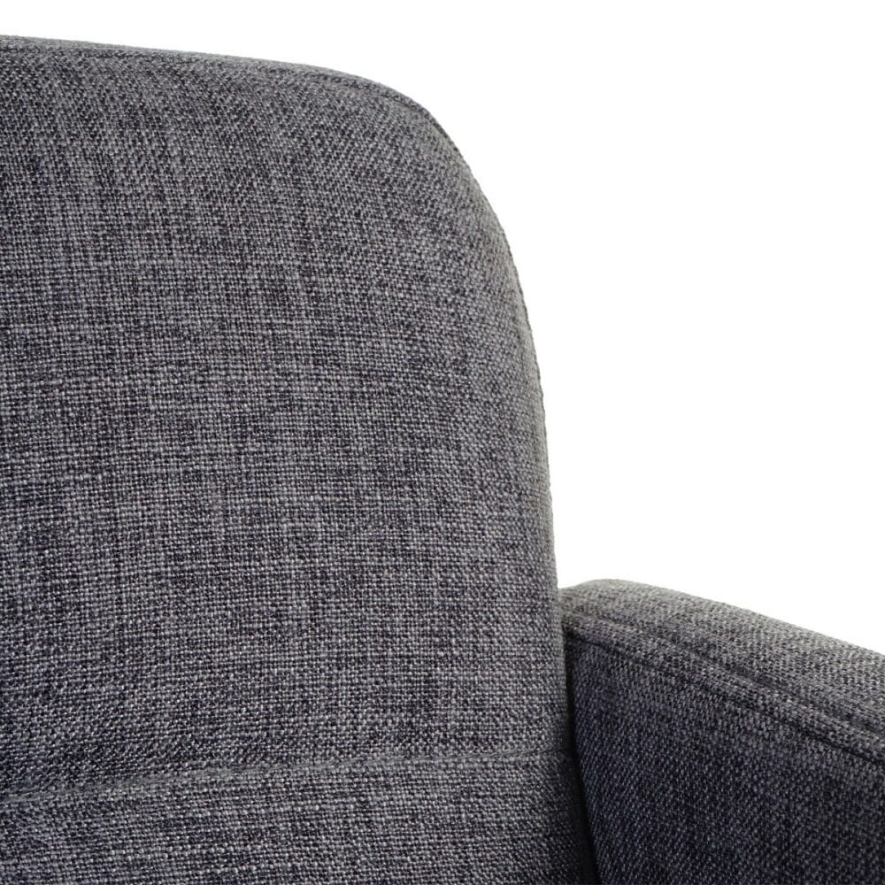 Esszimmerstuhl Orlando II Textil grau