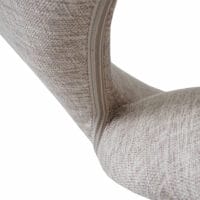 Esszimmerstuhl Palermo III ~ Textil creme/grau