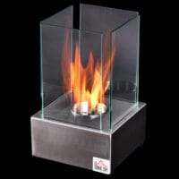 Ethanol-Kamin Tischkamin BioEthanol Ofen Edelstahl
