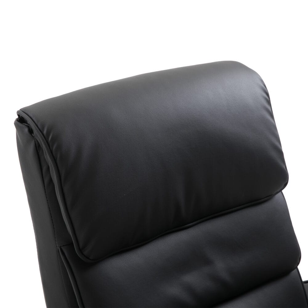 Fernsehsessel Relaxsessel 360° drehbar Schwarz