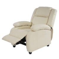 Fernsehsessel Relaxsessel Lincoln Sessel creme